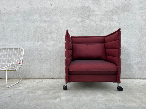 VITRA ALCOVE ARMCHAIR LOWBACK