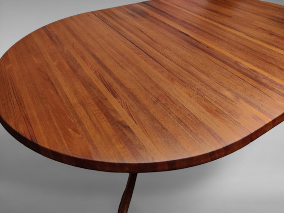 Image 1 of Extendable teak dining table