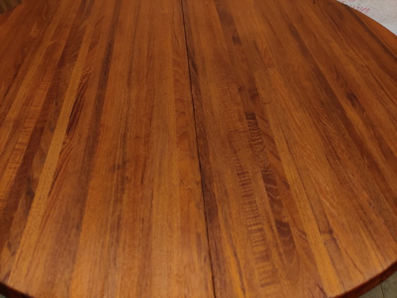 Image 1 of Extendable teak dining table