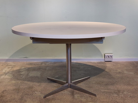 Image 1 of Pastoe Vintage Round Extendable Dining Table