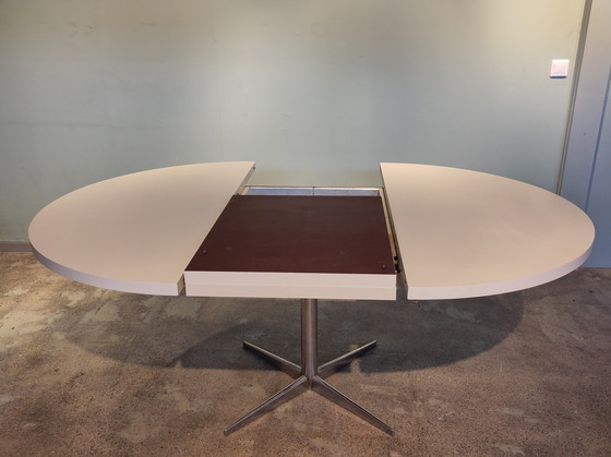 Image 1 of Pastoe Vintage Round Extendable Dining Table