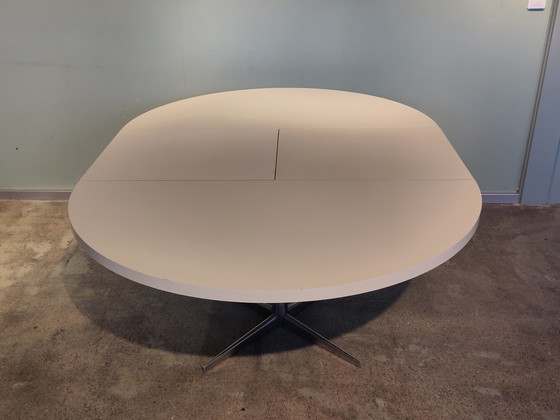 Image 1 of Pastoe Vintage Round Extendable Dining Table