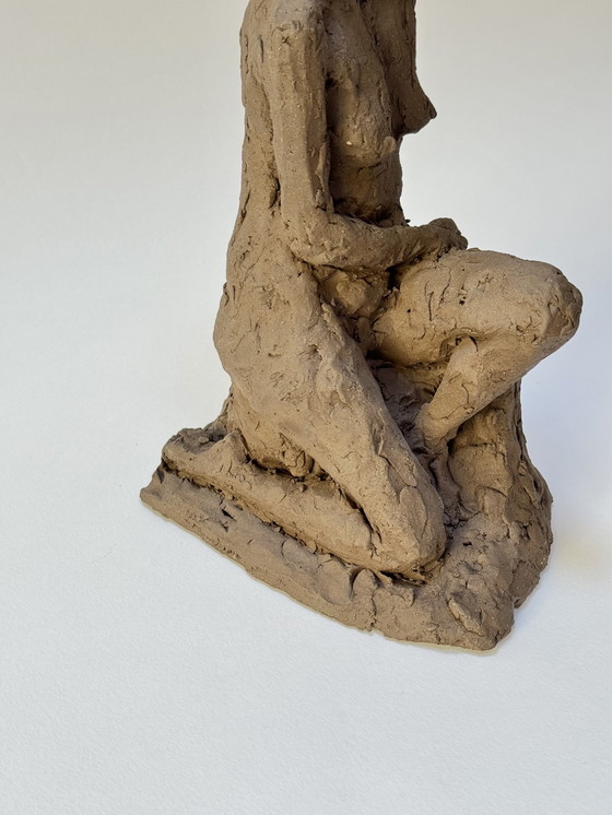 Image 1 of Terracotta Sculpture - A Naked Woman - Yolande Ide (1931)