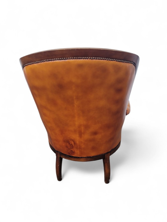 Image 1 of Classic Chesterfield Lounge Armchair