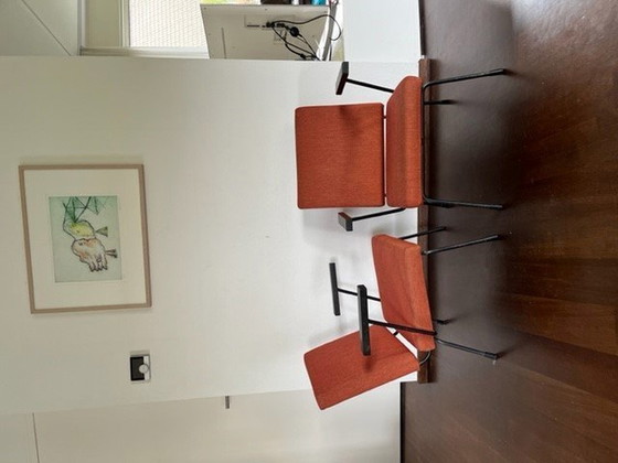 Image 1 of 3 Chairs Gispen, Design Rietveld. In Original Condition.