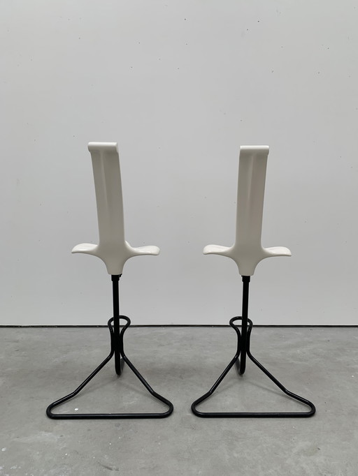 2x Tabourets Claudio Salocchi Appoggio