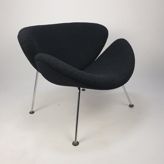 Image 1 of Poltrona vintage a forma di fetta d'arancia di Pierre Paulin per Artifort, anni '80