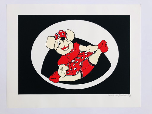 Liesbeth van Ginneken - Silkscreen Mouse