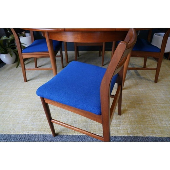 Image 1 of Mid century teak dining set, 1970s