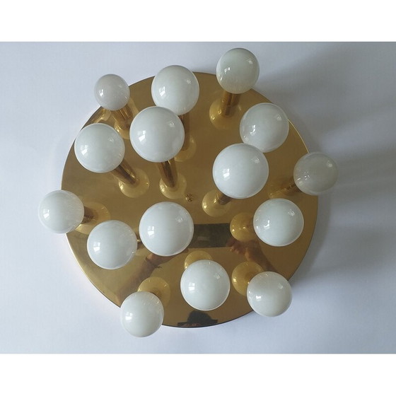 Image 1 of Vintage sputnik ceiling or wall lamp with recessed mounting, 1970