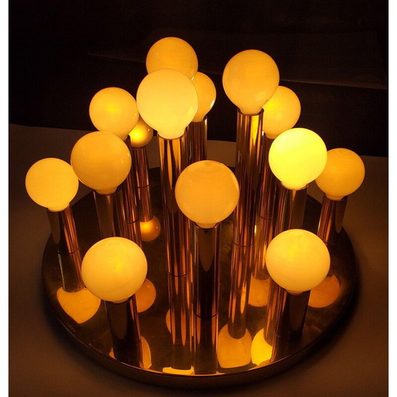 Image 1 of Vintage sputnik ceiling or wall lamp with recessed mounting, 1970