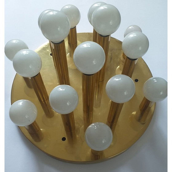 Image 1 of Vintage sputnik ceiling or wall lamp with recessed mounting, 1970