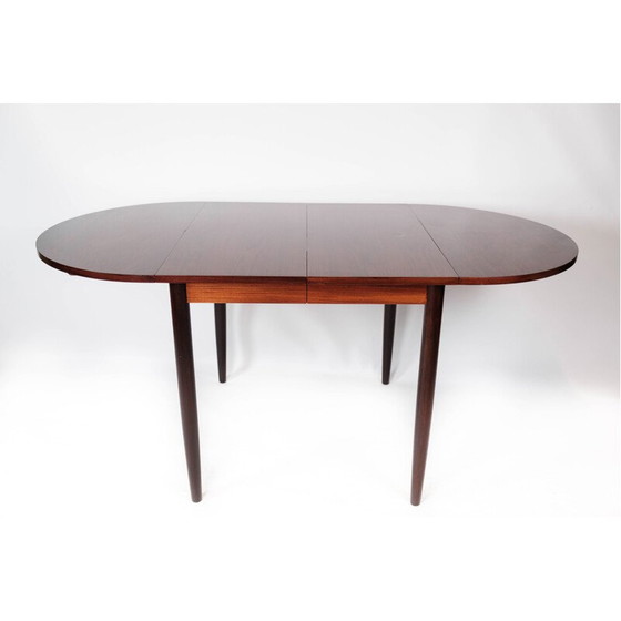 Image 1 of Vintage dining table in rosewood with extension plates by Arne Vodder, 1960s