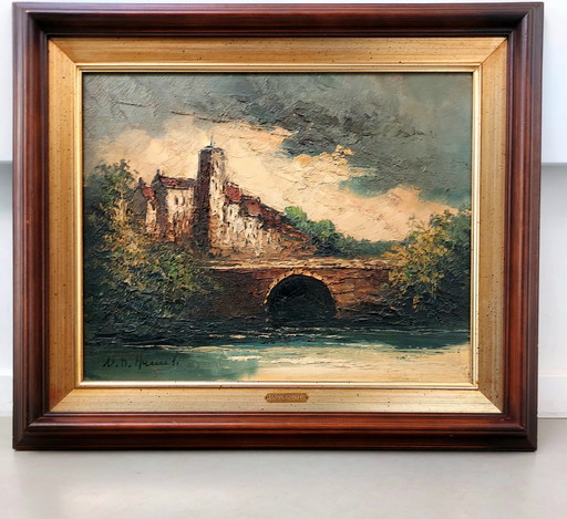 Painting Signed "van den Heuvel"