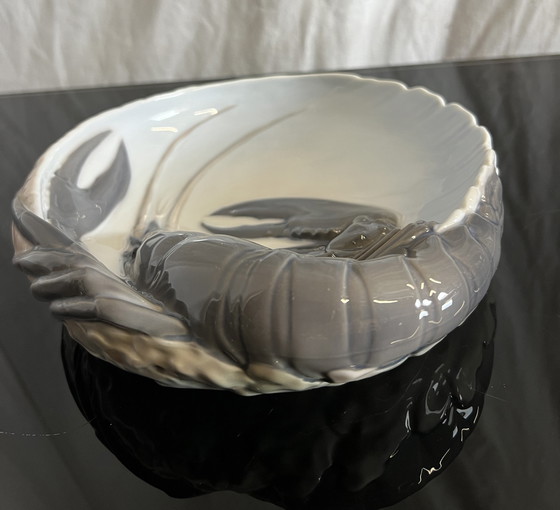 Image 1 of Royal Copenhagen Lobster bowl by Jørgen Balslov