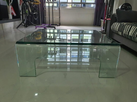 Image 1 of Fiam Italia Waterfall Glass Coffee Table