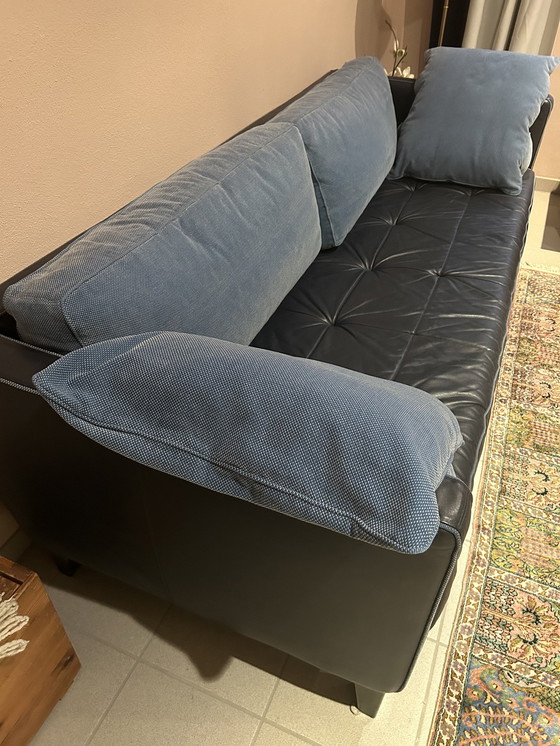 Image 1 of Molinari leather sofa