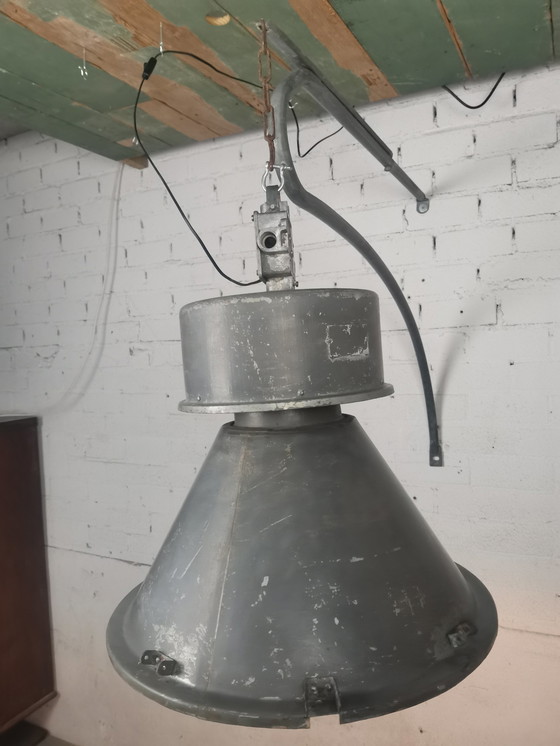 Image 1 of 2x IIndustrial pendant lamp on wall bracket