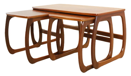 Image 1 of Parker Knoll Coffee Table with Two Side Tables 'Rossington'