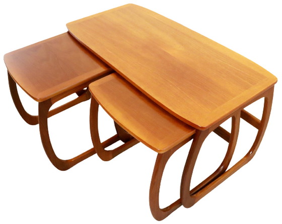 Image 1 of Parker Knoll Coffee Table with Two Side Tables 'Rossington'