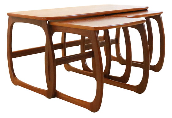 Image 1 of Parker Knoll Coffee Table with Two Side Tables 'Rossington'