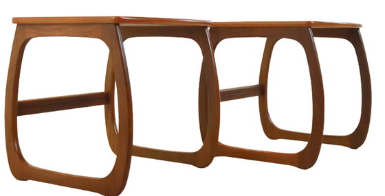 Image 1 of Parker Knoll Coffee Table with Two Side Tables 'Rossington'
