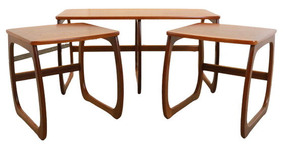 Image 1 of Parker Knoll Coffee Table with Two Side Tables 'Rossington'