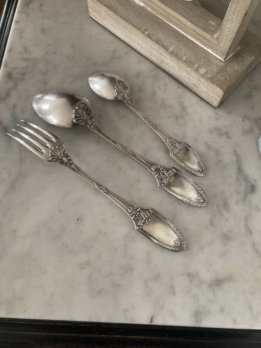 Silver Metal Cutlery