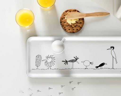 Ikea Tray Önskedröm, Olle Eksell Design, Birds 50Cm