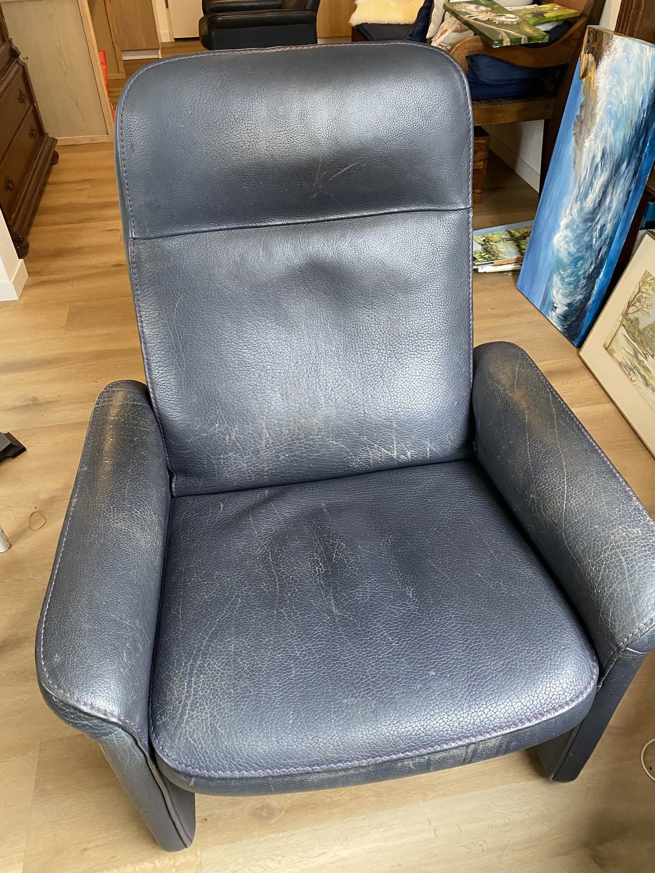 2x chaise De Sede DS 50