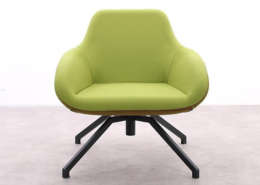 Alma Design X Big Armchair Green/Yellow