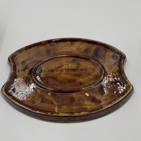 Image 1 of Tray Pour Fumeur Art Déco De La Faïencerie De Thulin