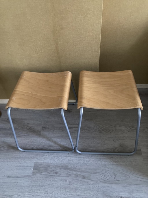 2x Kristian Pallar stools