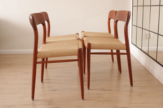 Image 1 of 4x Niels Otto Møller dining room chairs