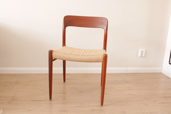 Image 1 of 4x Niels Otto Møller dining room chairs