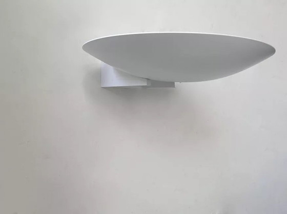 Image 1 of Lampada da parete vintage, bianco opaco, Disderot 1970