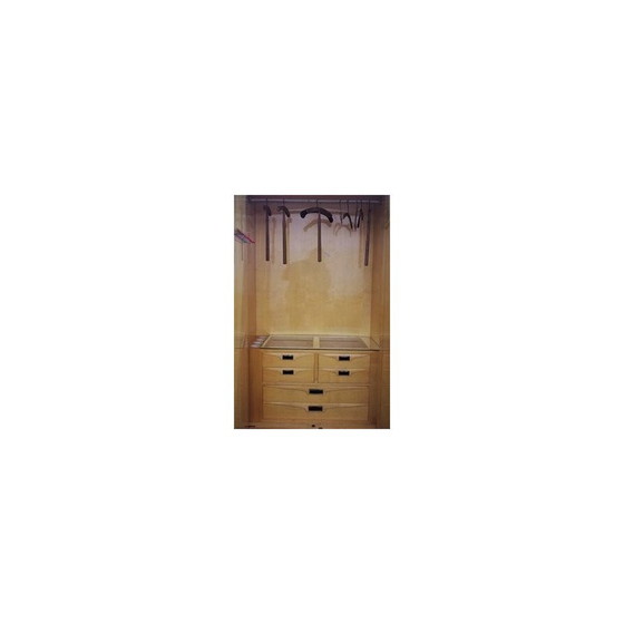 Image 1 of Vintage walnut burl bedroom set by Osvaldo Borsani, 1950