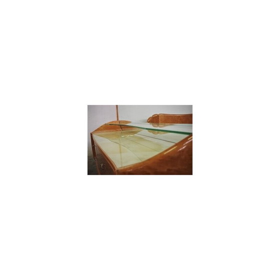 Image 1 of Vintage walnut burl bedroom set by Osvaldo Borsani, 1950