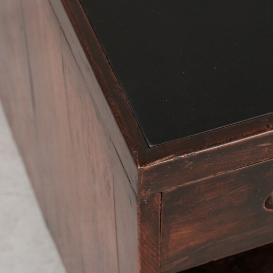 Image 1 of Vintage teak pigeonhole desk by Pierre Jeanneret for Chandigarh, 1960