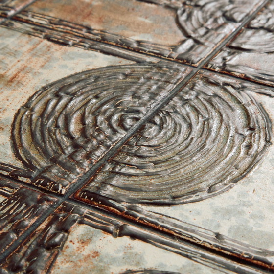 Image 1 of Mk10680 Steel And Ceramic Coffee Table