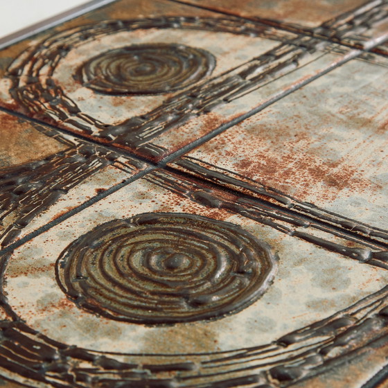 Image 1 of Mk10680 Steel And Ceramic Coffee Table