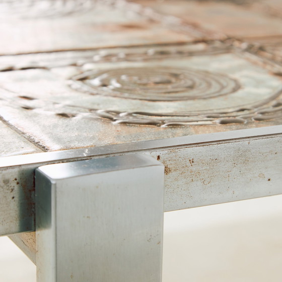 Image 1 of Mk10680 Steel And Ceramic Coffee Table