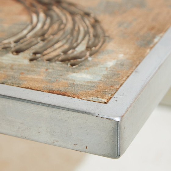 Image 1 of Mk10680 Steel And Ceramic Coffee Table