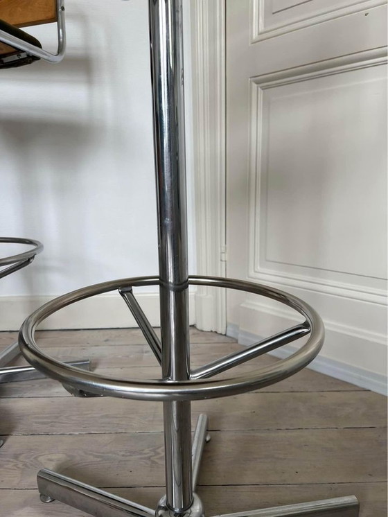 Image 1 of Duo de tabourets haut vintage