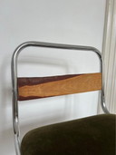 Duo of vintage high stools
