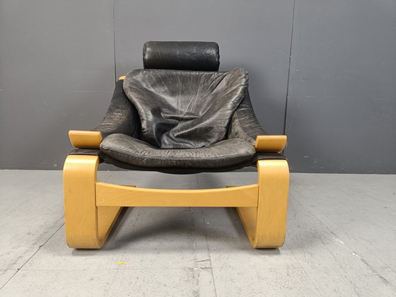 Image 1 of Swedish Kroken Armchair By Ake Fribyter For Nelo Möbel, 1970S