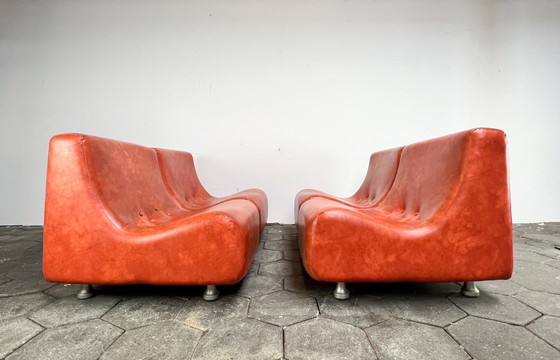 Image 1 of Vintage modular Italian sofa, 1970's