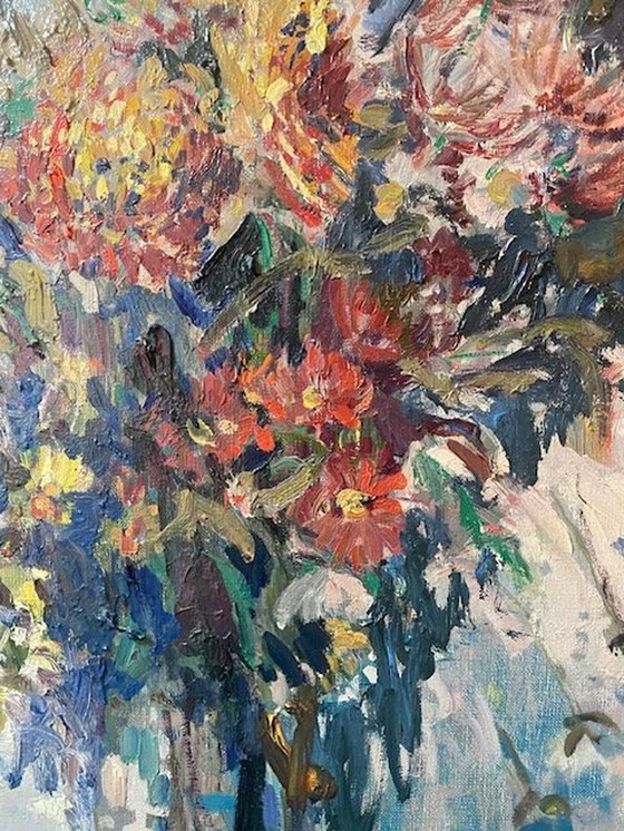 Image 1 of Frans Groothuizen - Floral Bouquet