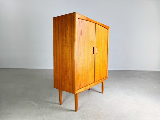 Image 1 of Mid - Century china cabinet Aco Møbler Axel Christensen teak