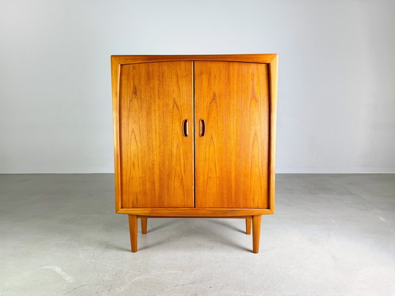 Image 1 of Mid - Century china cabinet Aco Møbler Axel Christensen teak